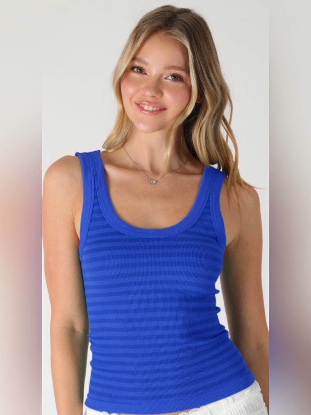 Nikibiki NS8503 Reversible Striped Tank Top